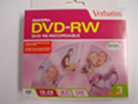 Verbatim DVD-RW 1x-2x (P/N:95044)